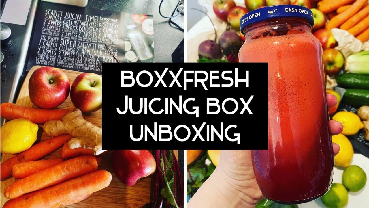 3 JUICING RECIPES USING BOXXFRESH JUICING BOX | MARCH 2021|