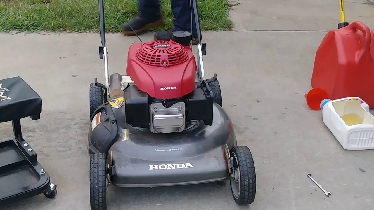 PARTE 2.  Buscando que parte del sistema de combustible no sirve.HONDA GVC 160.CORTA CESPED.