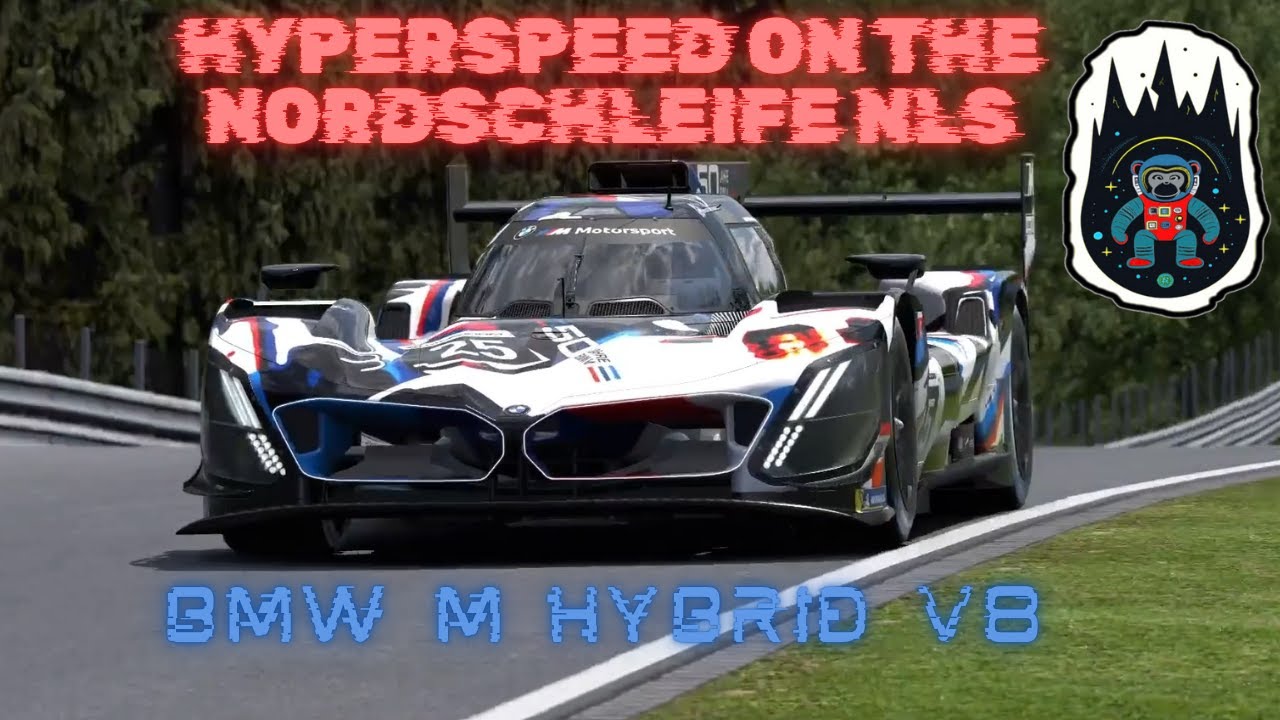 hyperspeed on the nordschleife nls in the BMW M Hybrid V8