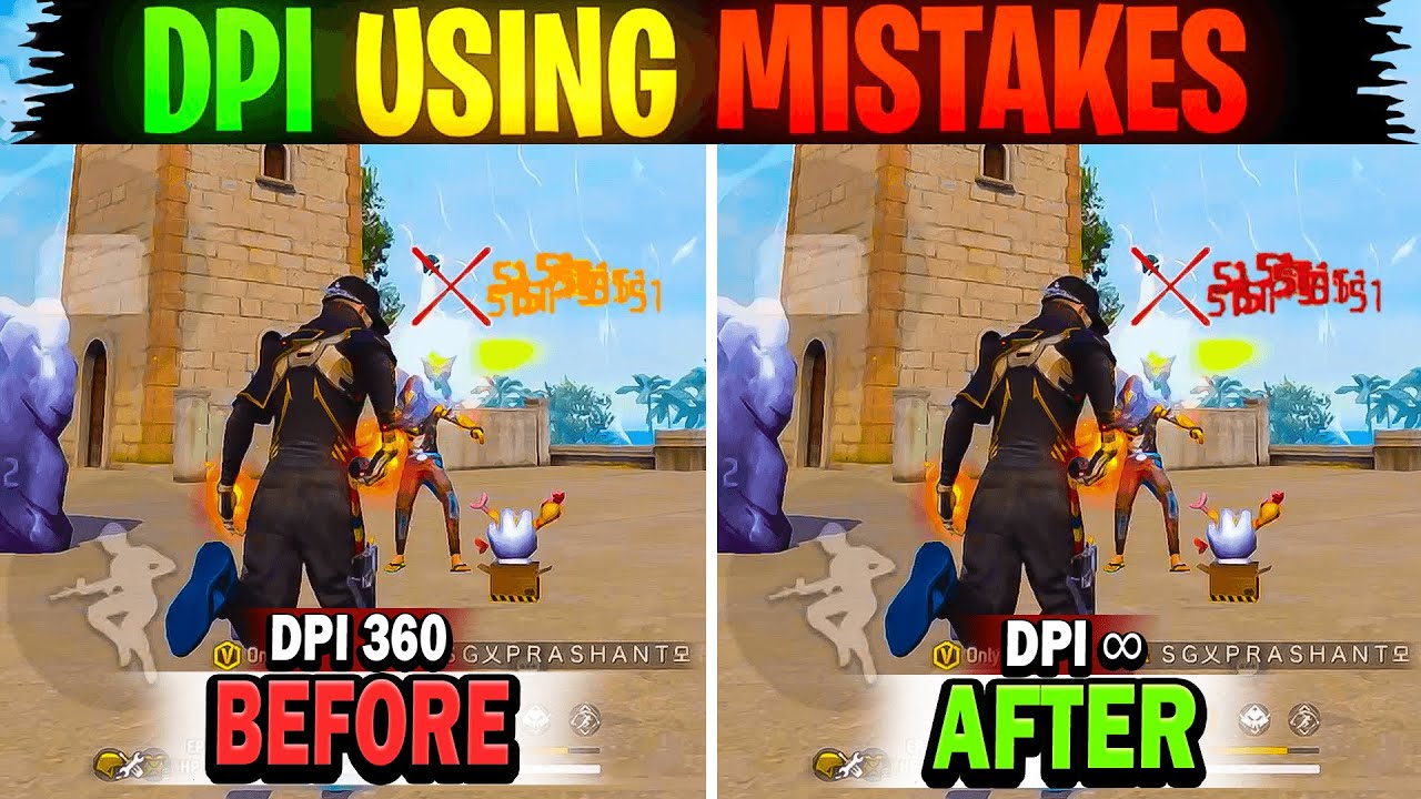 USE THIS 🤫 ( SECRET DPI ) FOR HEADSHOT || Free fire best &ldquo;DPI