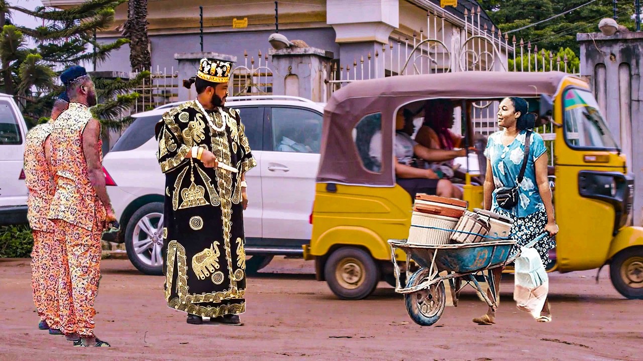 She Only Came To Sell Food At The Palace When The Rich Prince Saw Her And Married Her|Nigeria Movie