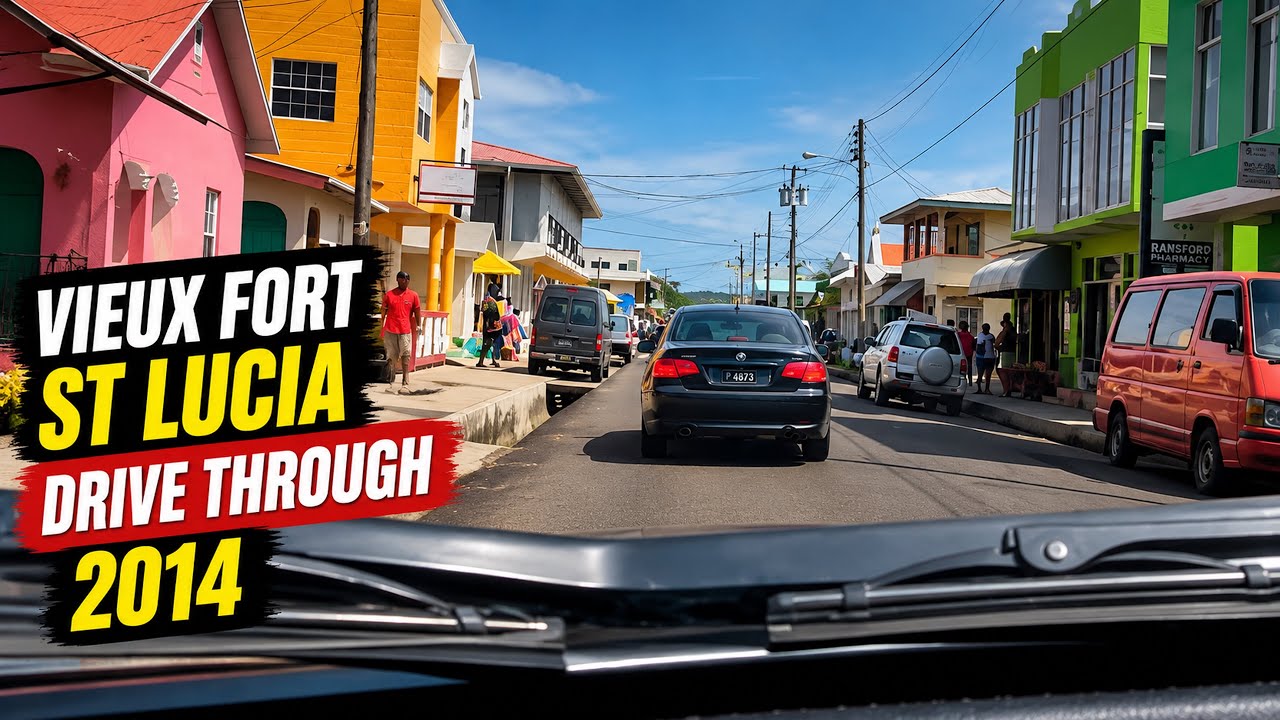 Vieux Fort | St Lucia | Drive Through | 2014