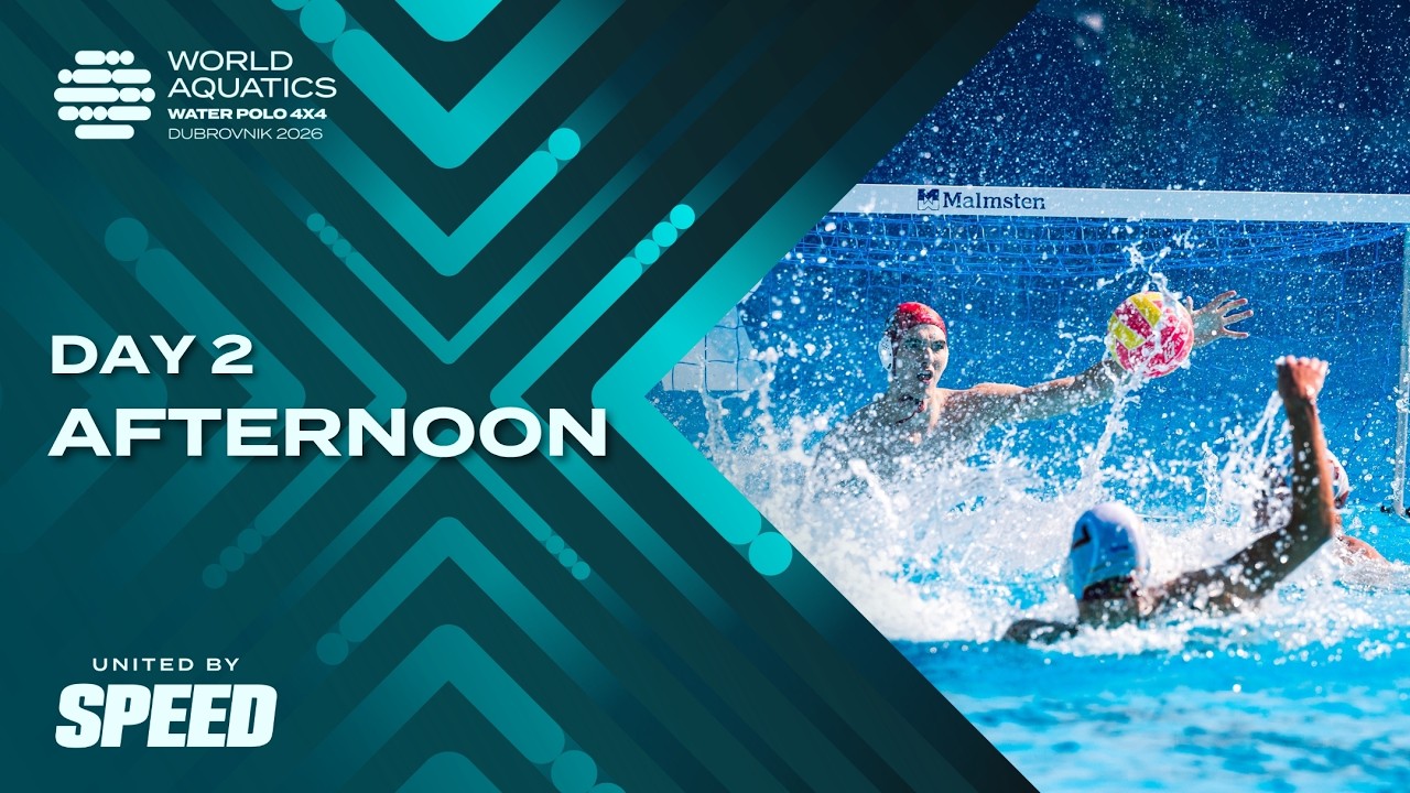 Afternoon | Day 2 | Men's & Women's League | World Aquatics Water Polo 4x4 Open Championships 2026