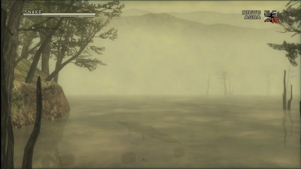 Caminando En MGS3 SNAKE EATER HD EDITION ( el gran pantano ) No Commentary 