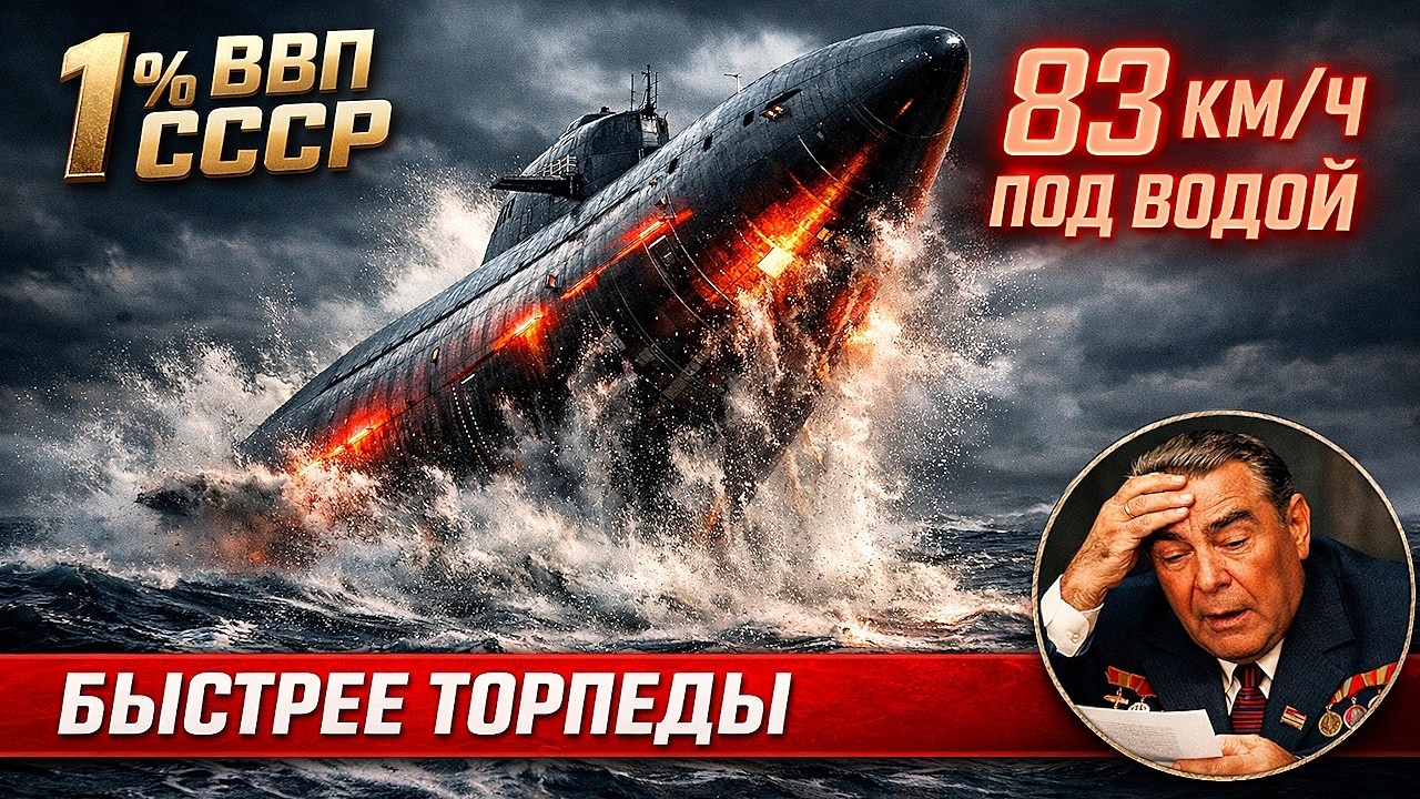 Самая быстрая подлодка в истории: Зачем СССР уничтожил 