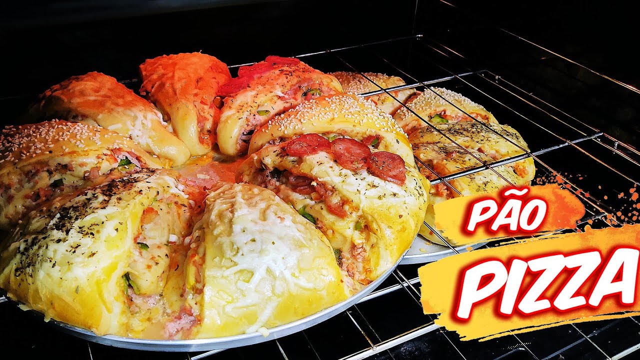 Descobri o Segredo do MELHO PÃO PIZZA da minha Cidade