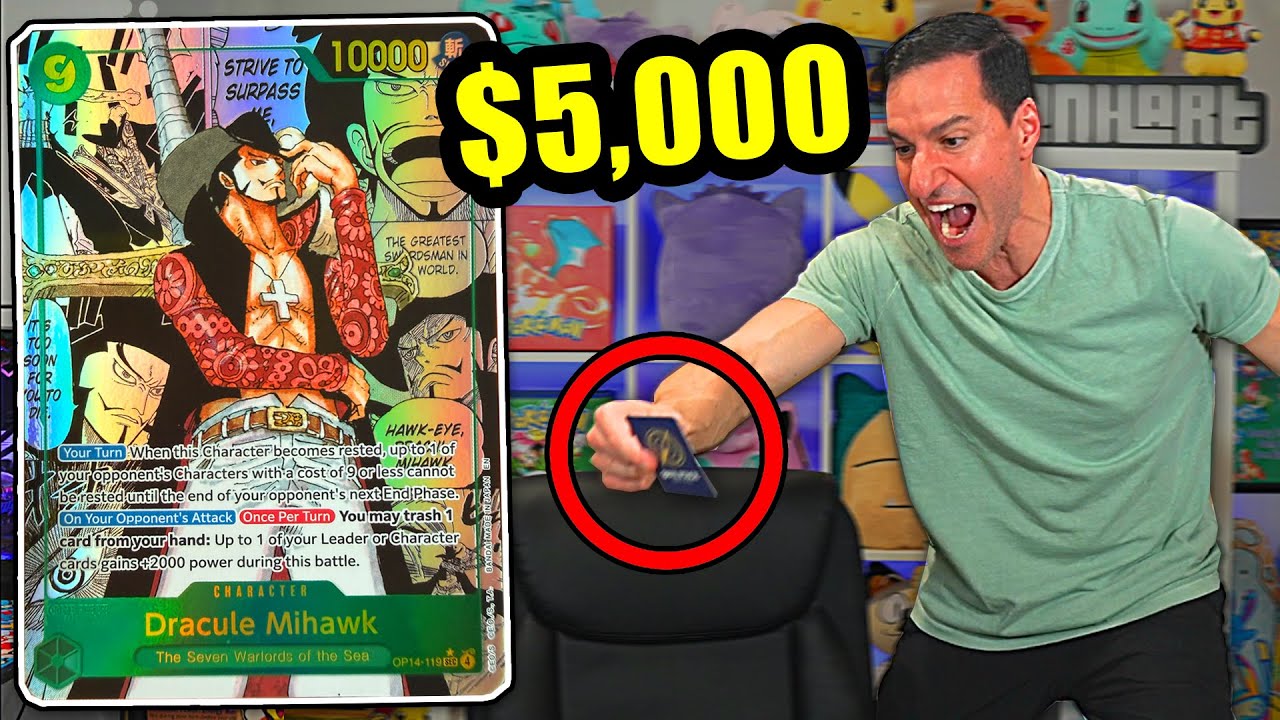 I Pulled the Rarest One Piece Card in OP14