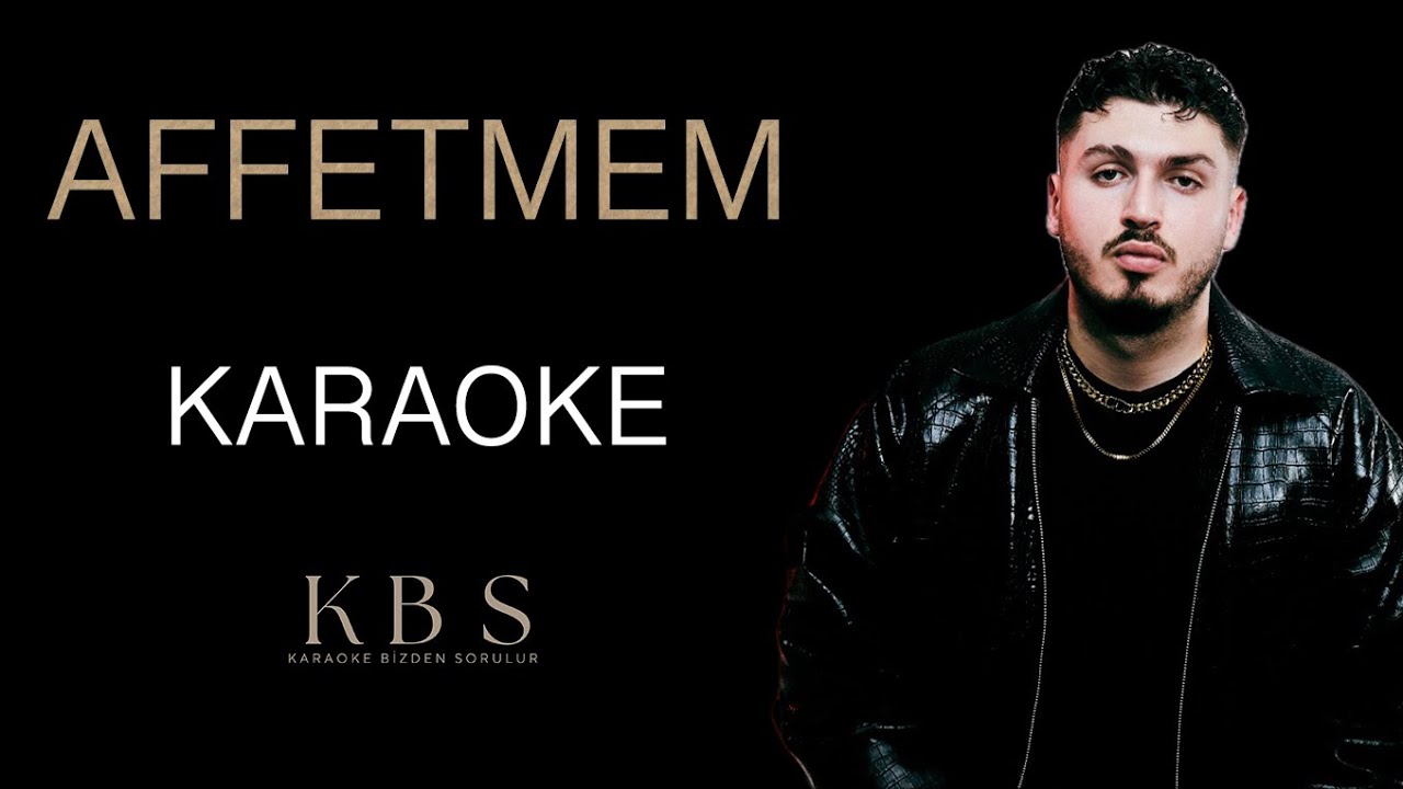 BLOK3 - AFFETMEM | (Kaliteli Karaoke)