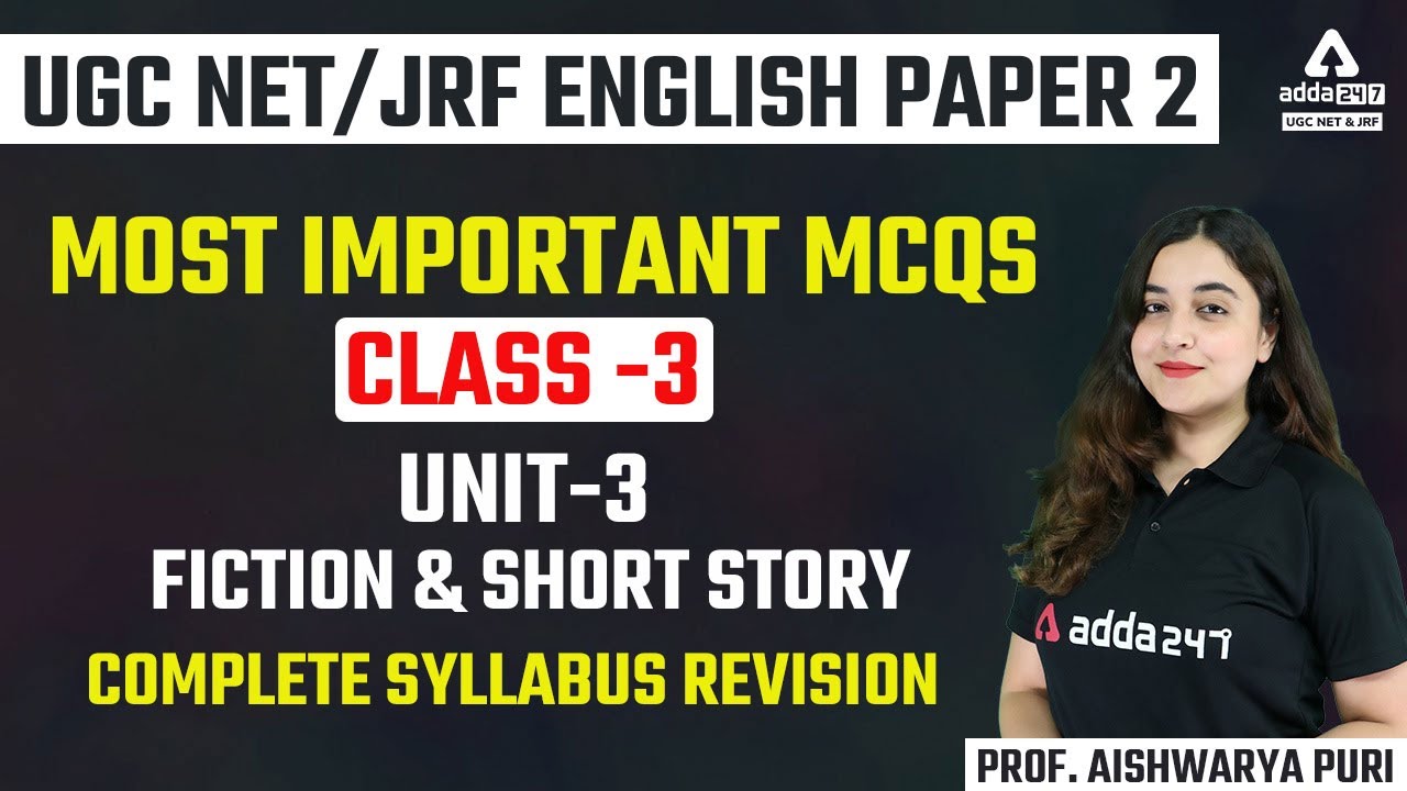 NTA UGC NET 2022 | Most Important MCQ #3 | By Prof. Aishwarya Puri