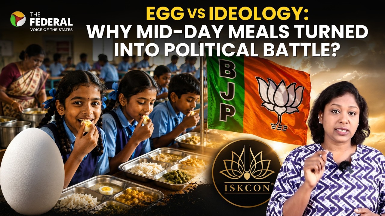Egg vs Ideology: Why mid-day meals turned into political battle? | The Federal