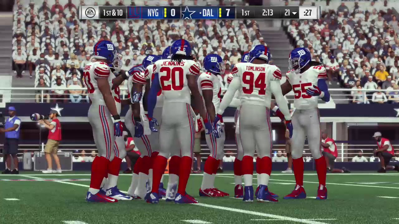 New York Giants vs Dallas Cowboys