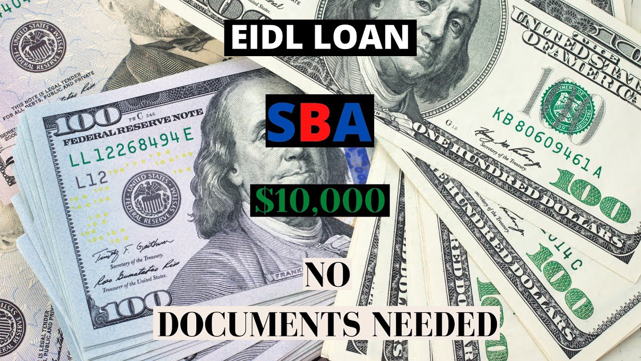 (10 000 долларов США) Кредит SBA EIDL: как подать заявку без дополнительных документов