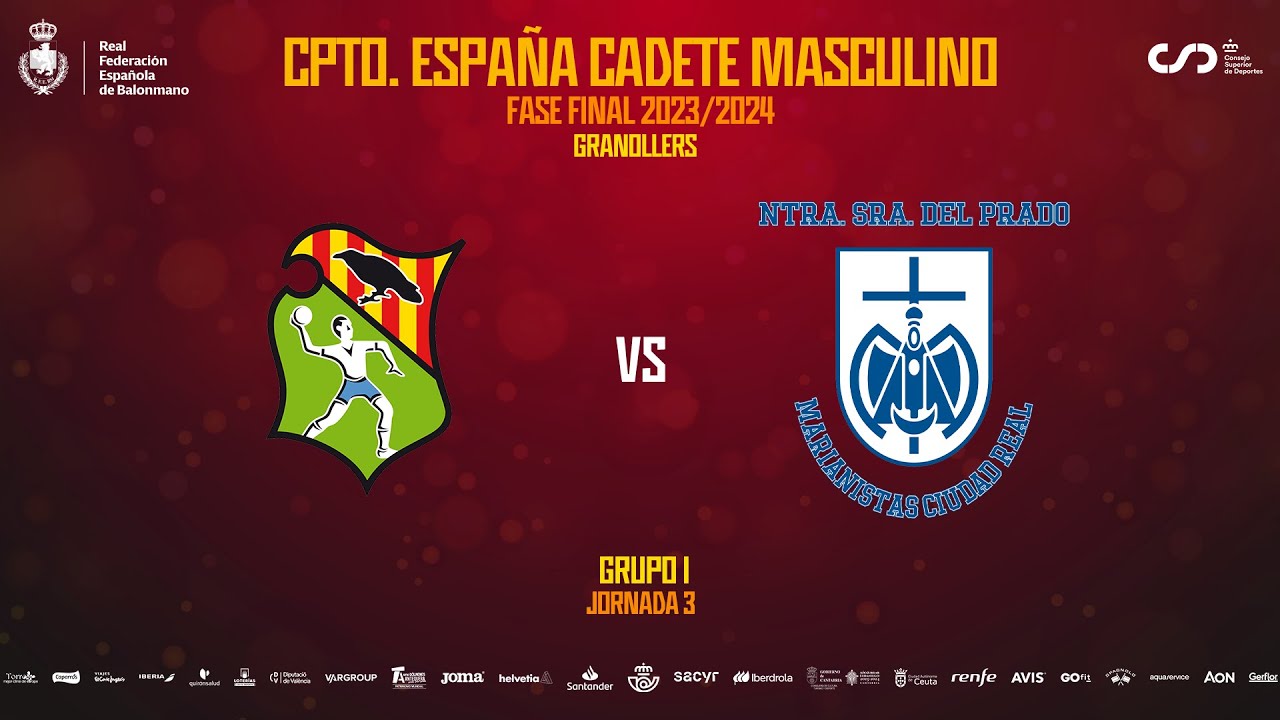 #CDECadeteBM Masculino | KH-7 BM. GRANOLLERS - A. D. PRADO MARIANISTAS