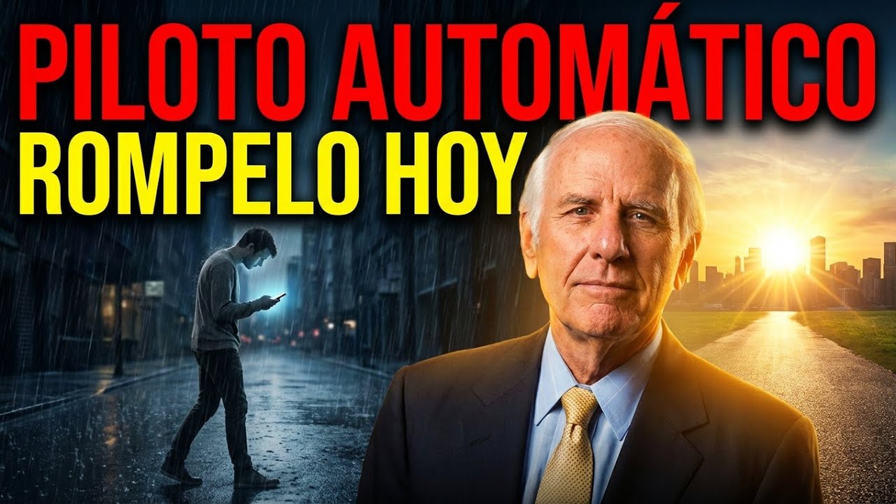 “7 HÁBITOS DIARIOS PARA DEJAR EL PILOTO AUTOMÁTICO Y TOMAR EL CONTROL DE TU VIDA (Jim Rohn)”