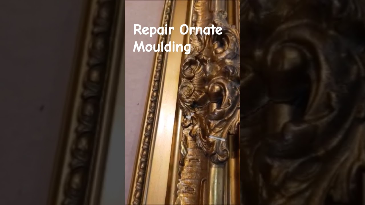 Repair Ornate Frame #artwork #framerepair #art