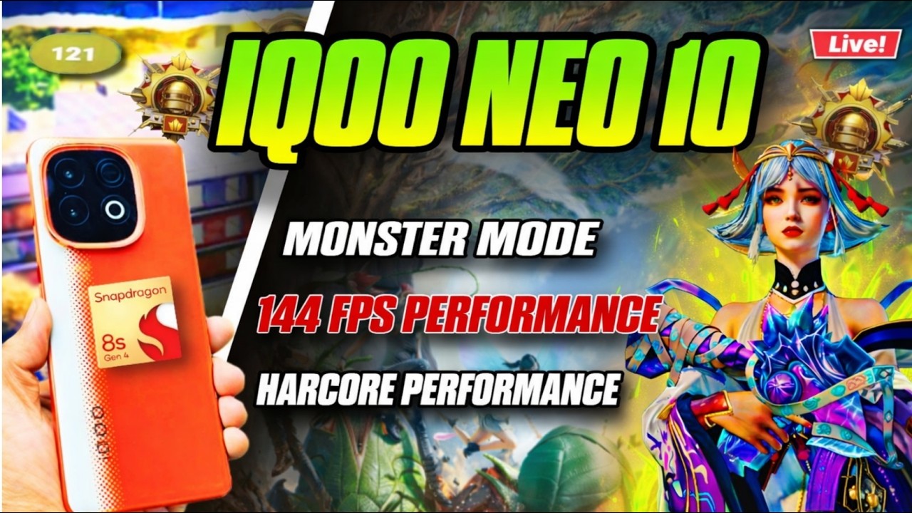 IQOO NEO 10 BGMI 165 FPS 🔥| POSSIBLE TEST AFTER ORIGIN OS 6 *Fps meter
