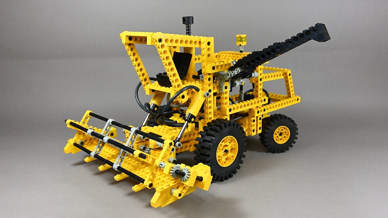 LEGO Technic 8862 Combine Harvester from 1989 - Official B Model #grohl666