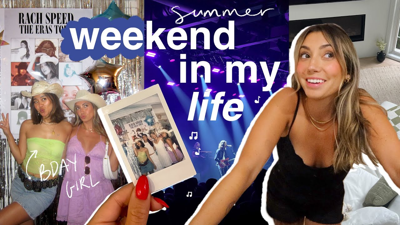 WEEKEND VLOG: summer concert, bad mental health days + DIY health shots