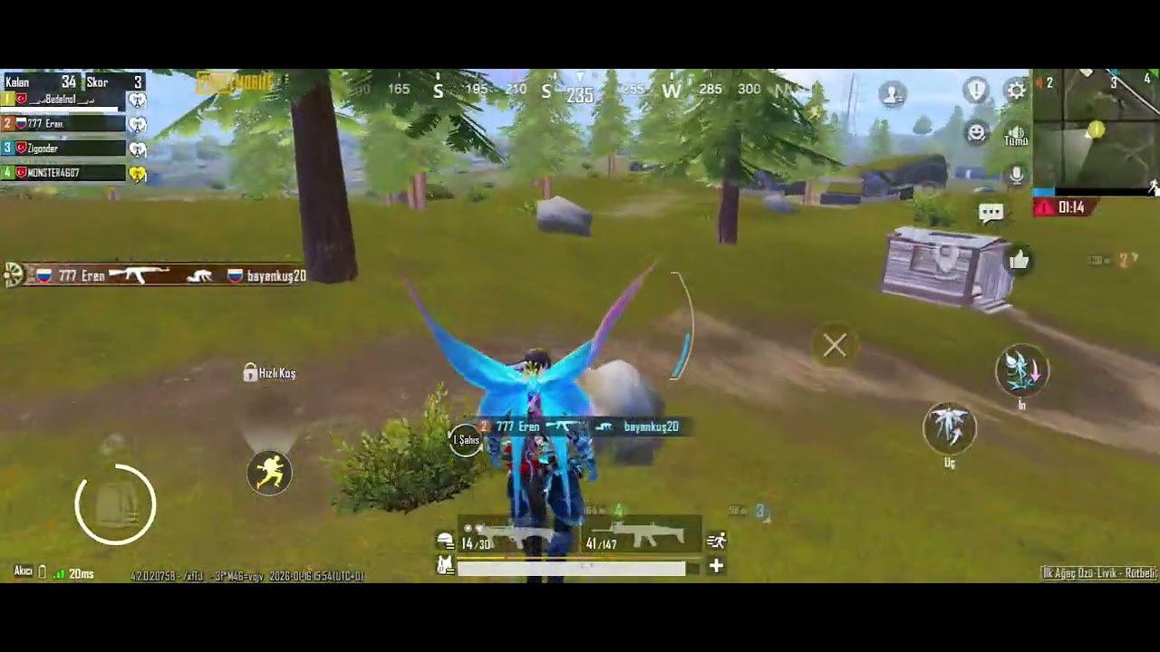 Çok çalışmak gerek pubg mobile çok güzel 