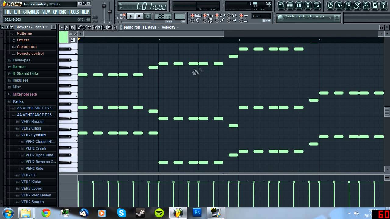 FL Studio 10 Tutorial: How to make a Swedish House Melody