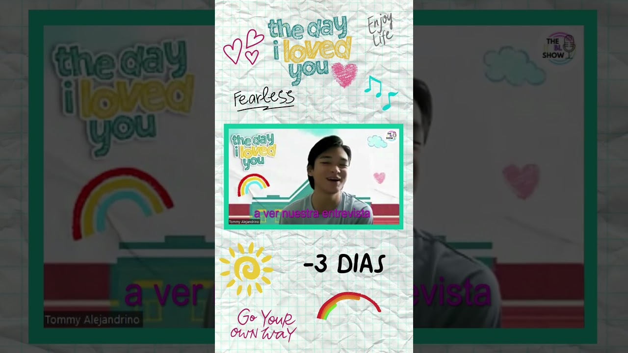 Mira el mensaje que Tommy el actor del  #BL 🇵🇭 #TheDayILovedYou 💕tiene para ti en #TheBLShow 🏳️&zwj;🌈