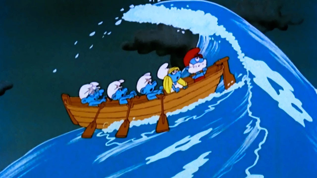 På jakt efter de försvunna smurfarna! • Smurfarna