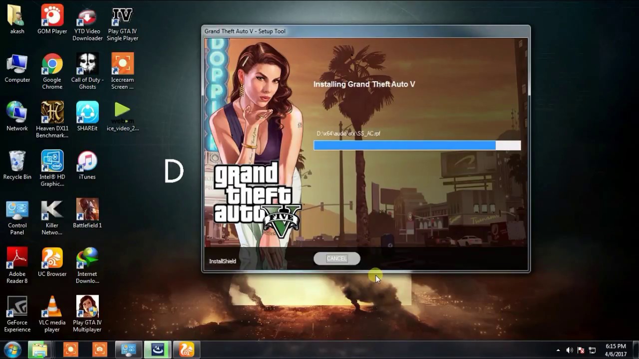 How To Gta 5 dvd Unboxing / installing / Gameplay