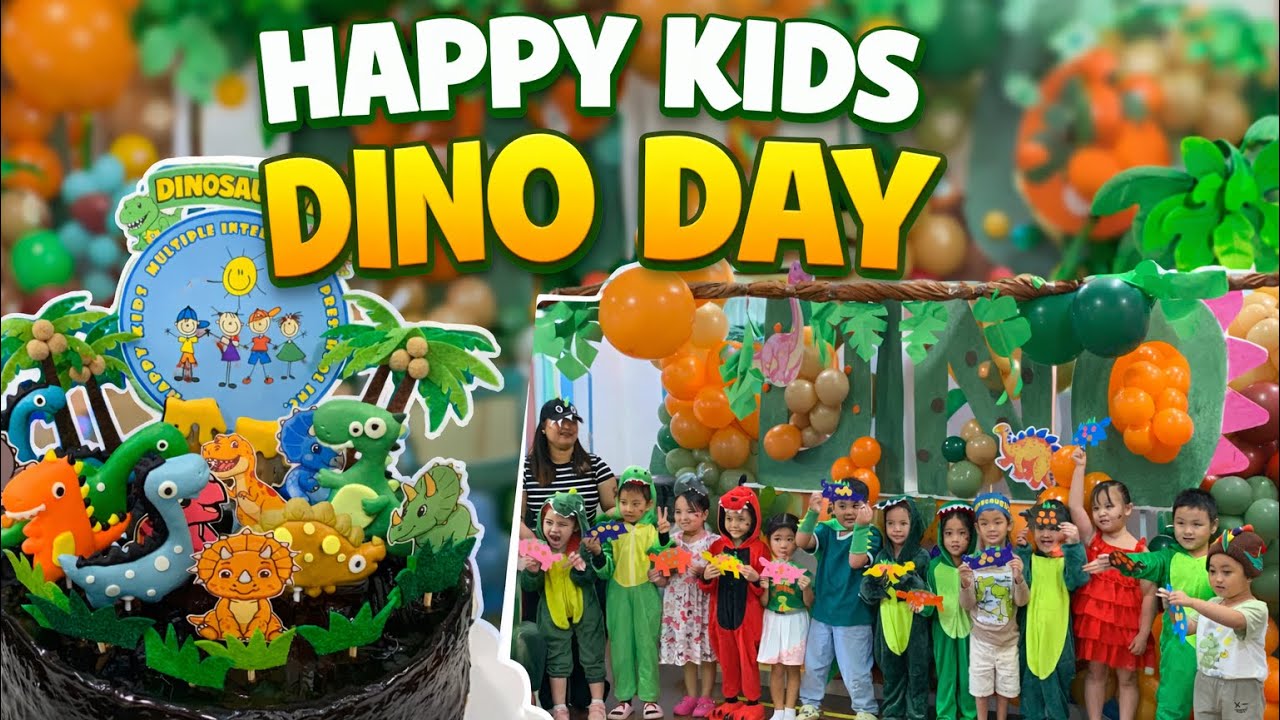 Happy Kids Dino Day - Kinder Blue Sky