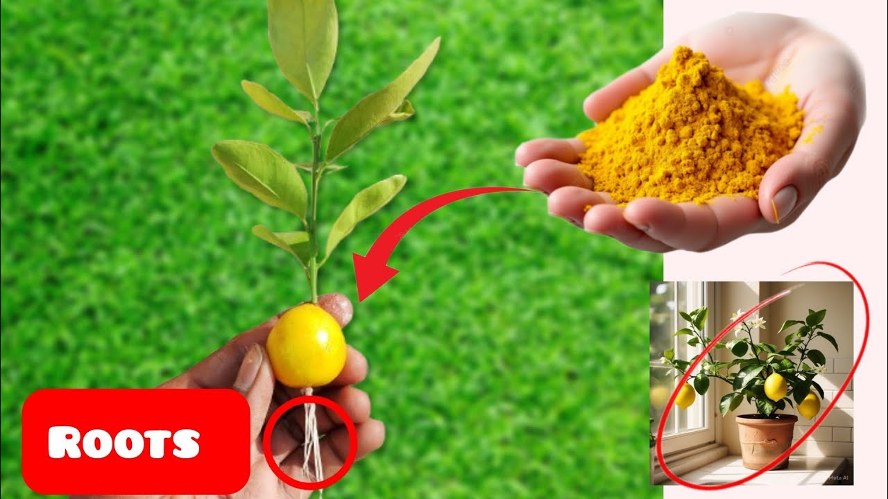 The Power of Turmeric: Revolutionary Lemon Plant Growth Hack