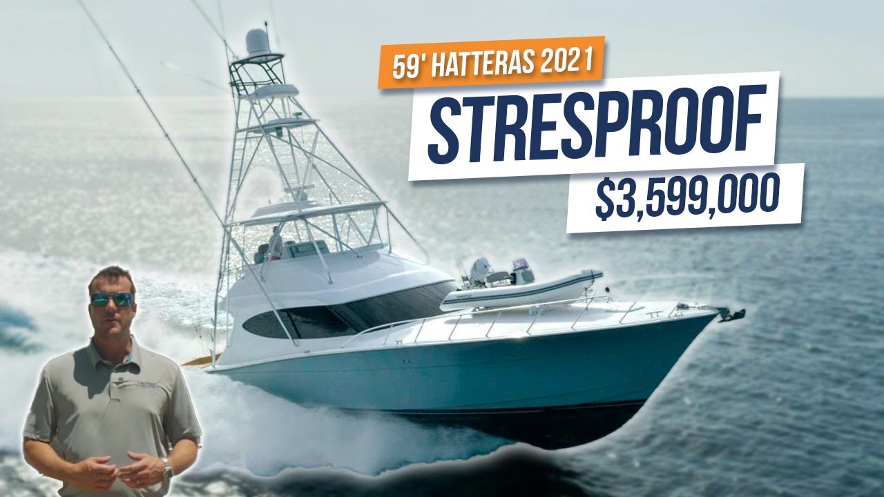 Прохождение яхты Sportfish 59 Hatteras GT59 [STRESPROOF]
