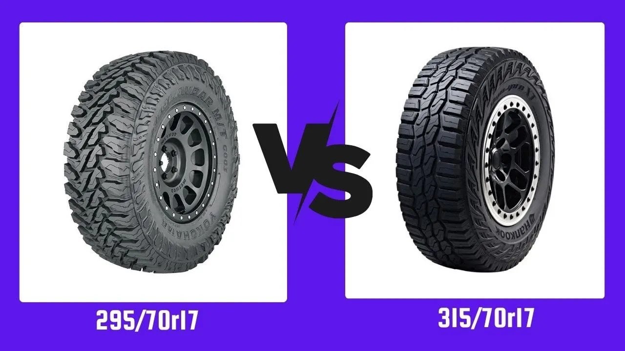 Tire Size 295/70r17 vs 315/70r17