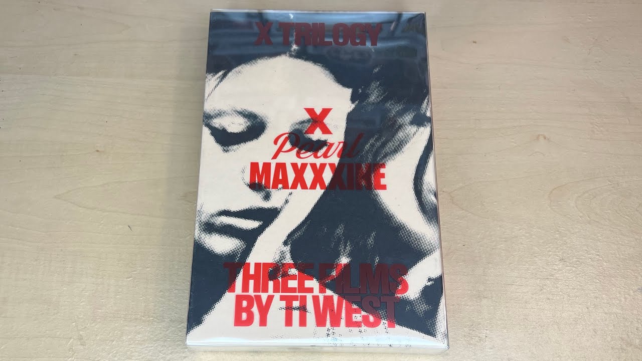 Трилогия X: X, Pearl, MaXXXine — коллекционное издание 4K Ultra HD Blu-ray Box Set. Распаковка