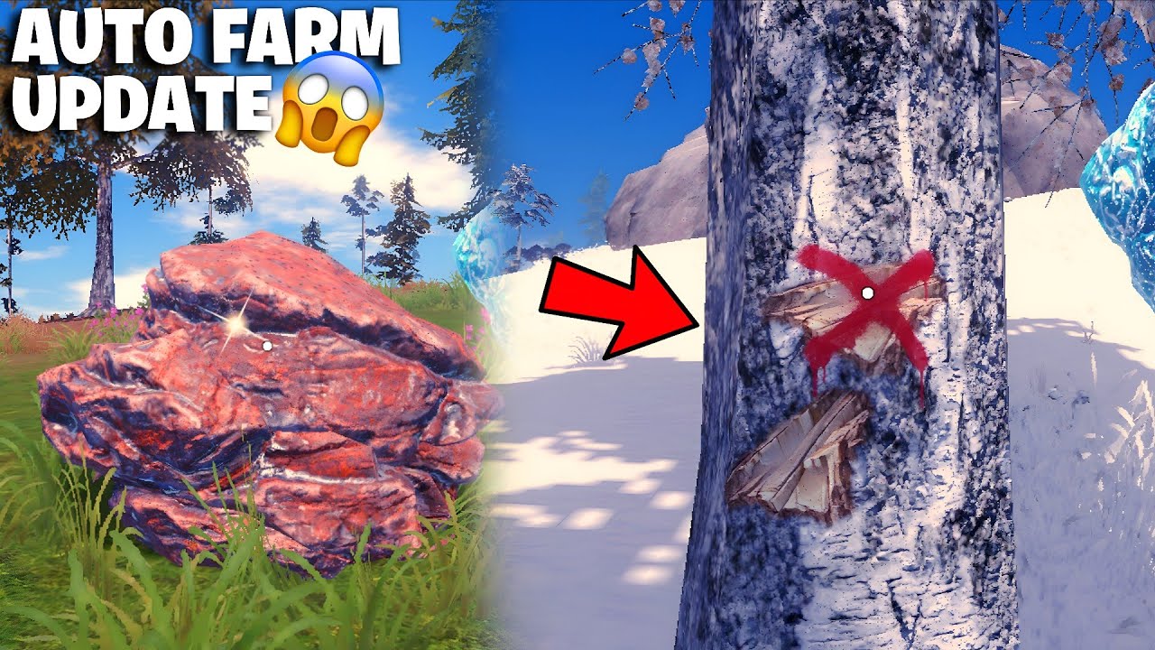 AUTO FARM Update in Oxide Survival Island! 😱 New Farming System  - оксид