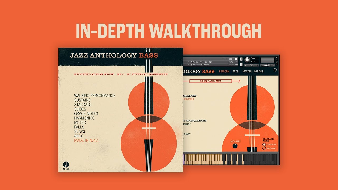 Jazz Anthology Bass — In Depth Walkthrough