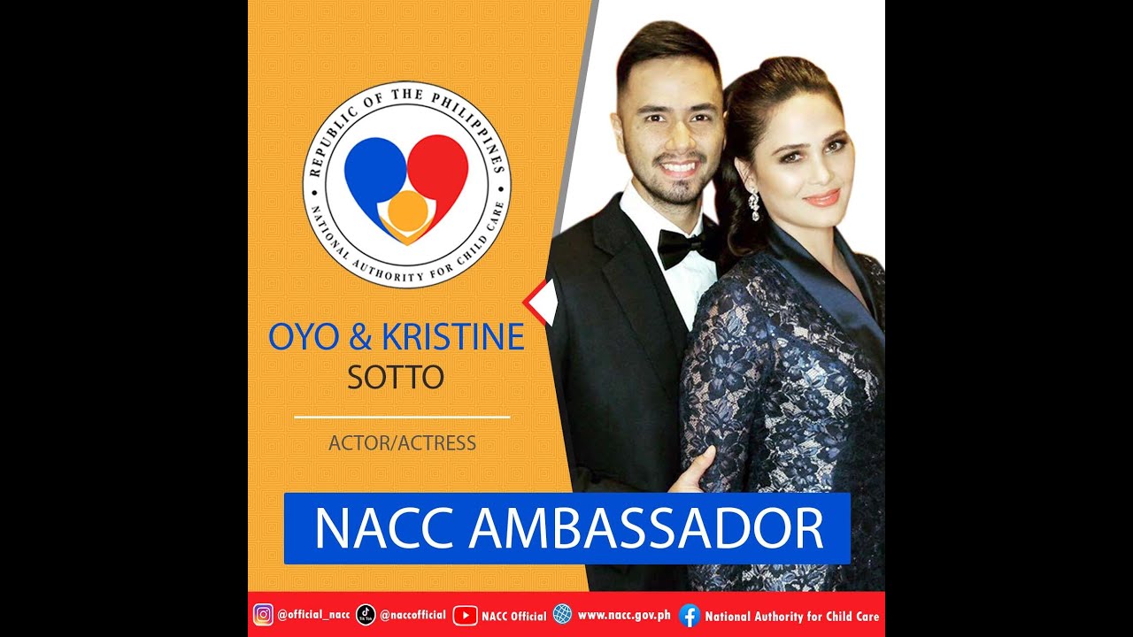 NACC Ambassadors: Kristine and Oyo Sotto