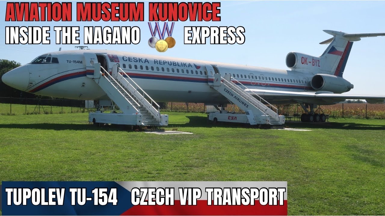 Kunovice Aviation Museum [HD] | TU-154 &ldquo;Nagano Express&rdquo; + Soviet & Czech Aircraft