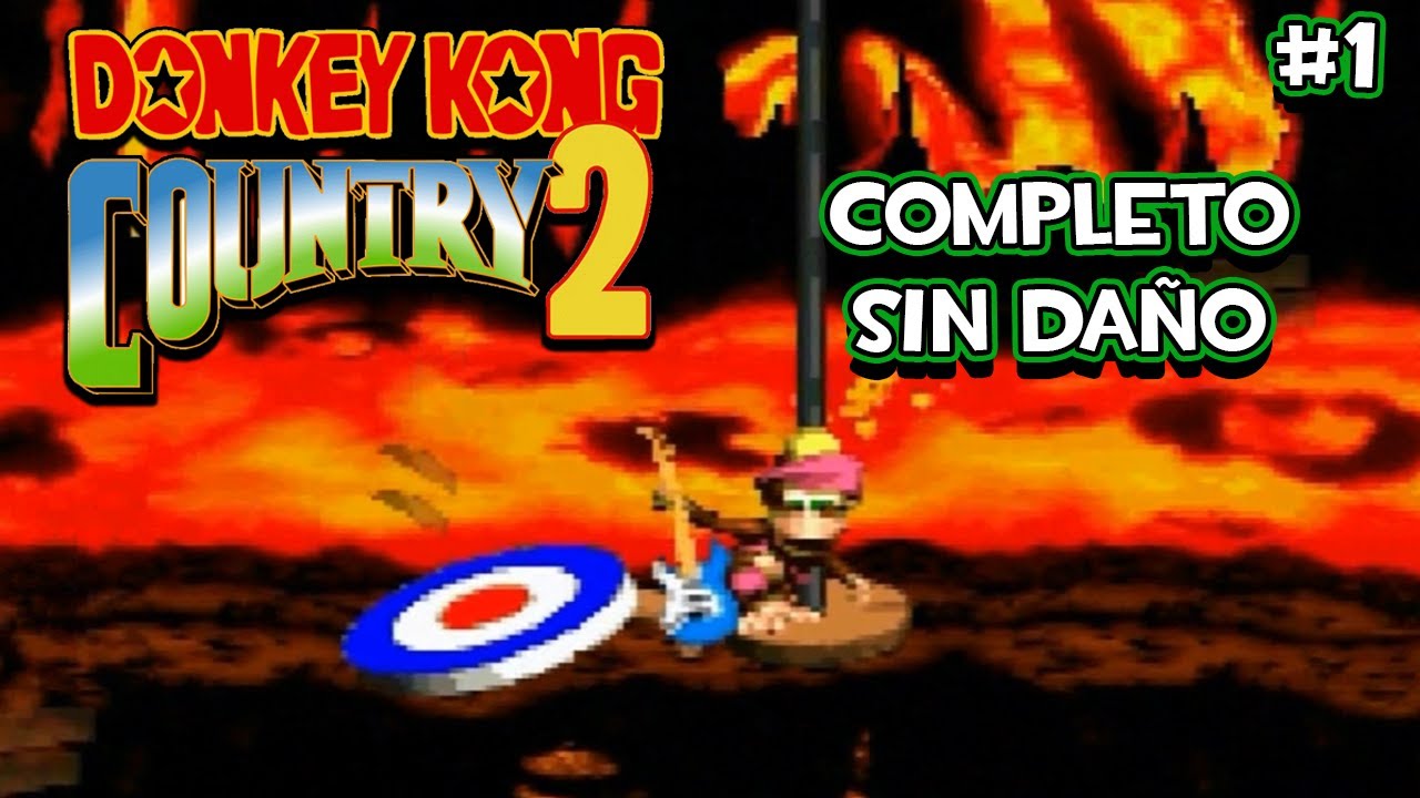 Donkey Kong Country 2 (SNES) - Parte 1 de 2 (Sin Da&ntilde;o)