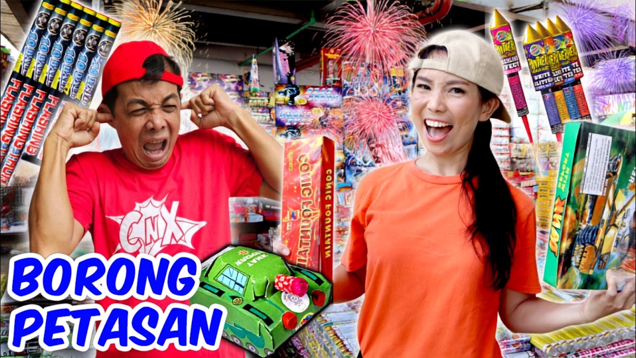 BORONG PETASAN & KEMBANG API SAMPAI KOSONG ! GARA-GARA DIEJEK ABANG PART 3 | CnX Adventurers
