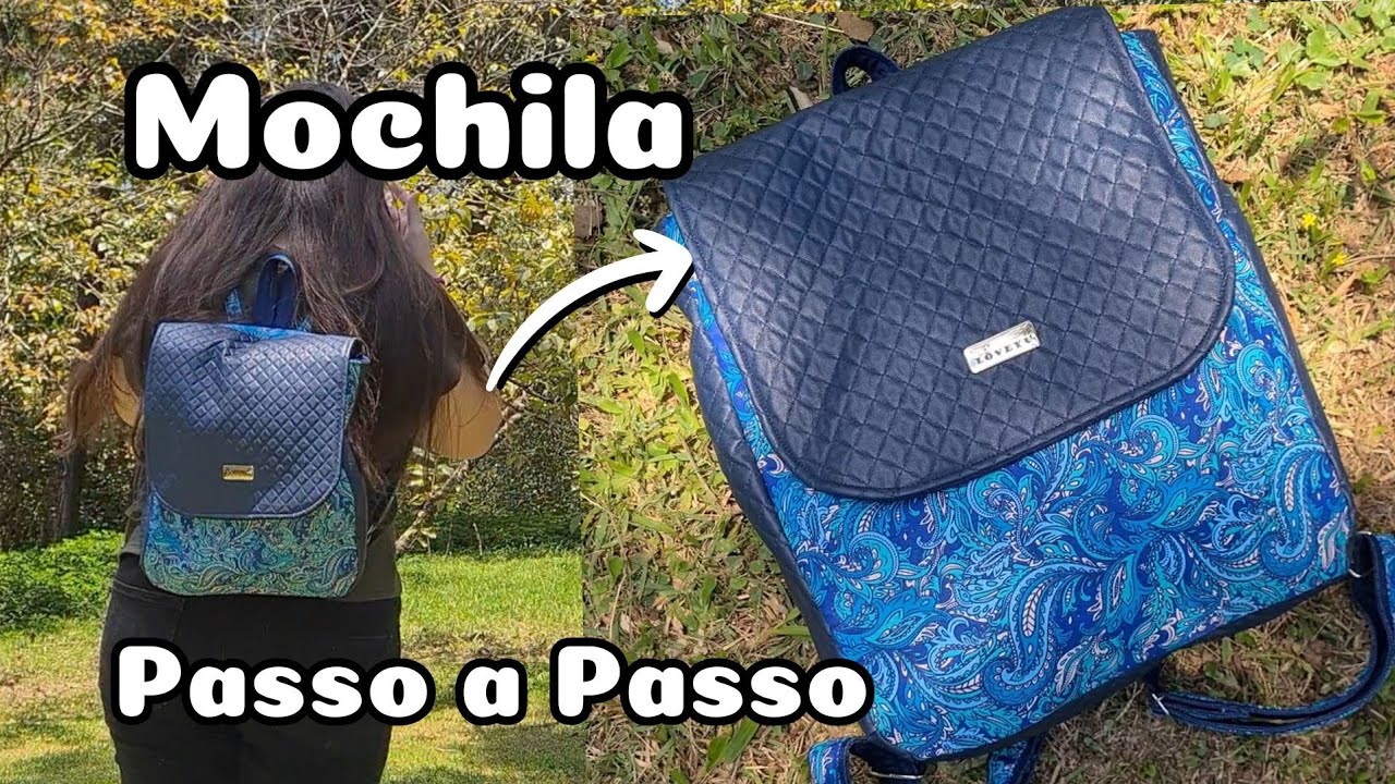 Criando uma Mochila do zero - Passo a Passo | Atelier LoveYu