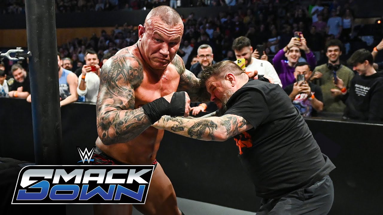Kevin Owens stops Randy Orton from Punting Carmelo Hayes: SmackDown highlights, March 14, 2025