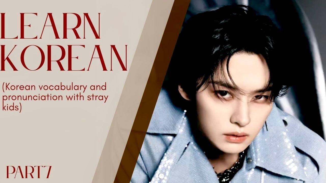 Learn Korean with Stray Kids &ndash; LALALALA | Part 7 | Korean through k-pop