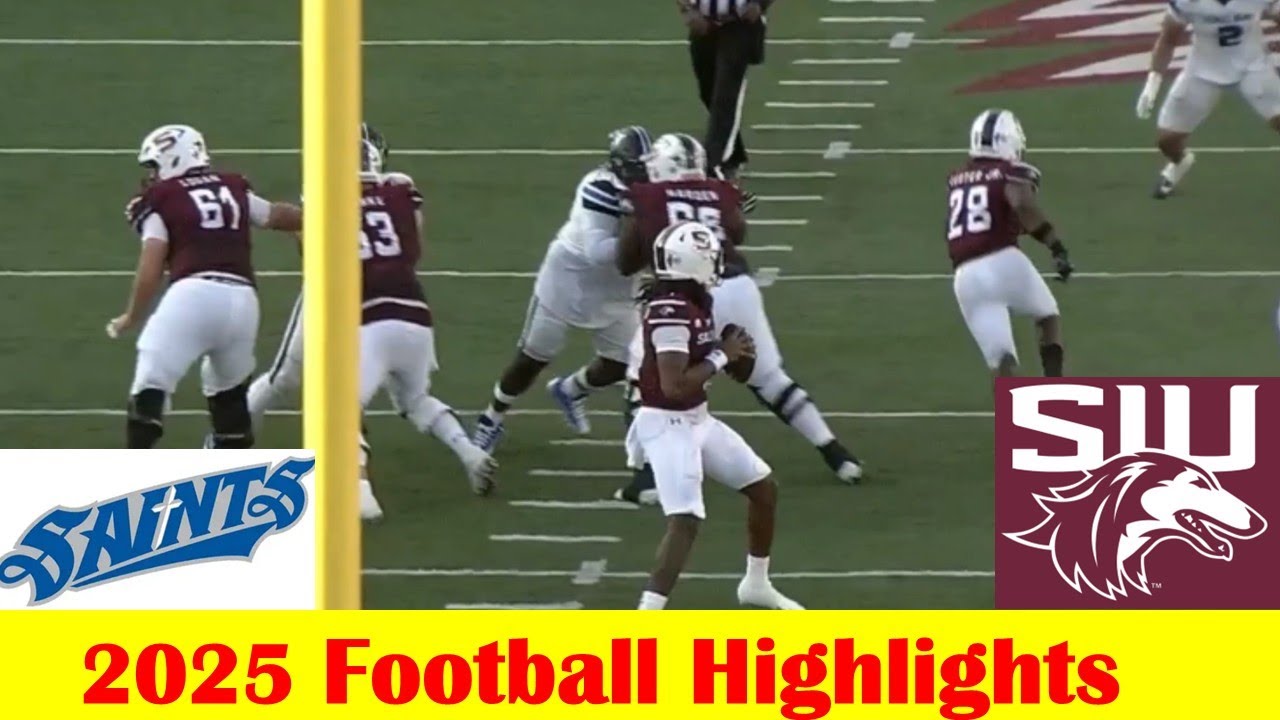 Thomas More vs Southern Illinois Football Game Highlights 8 30 2025