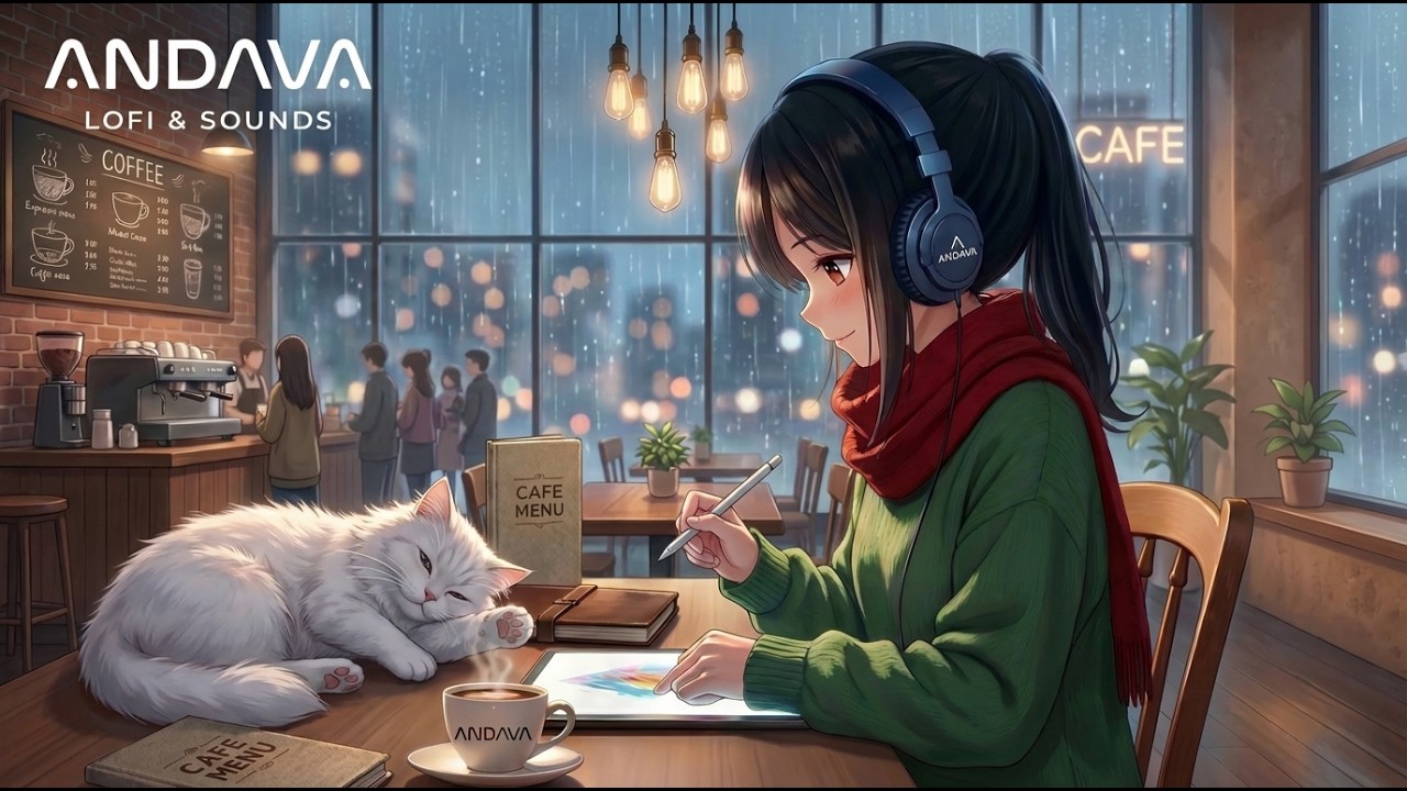 2 Hour Soft Lofi Piano 🎹 Ambient Study Music for Memory & Concentration (No Lyrics) | ANDAVA SOUNDS