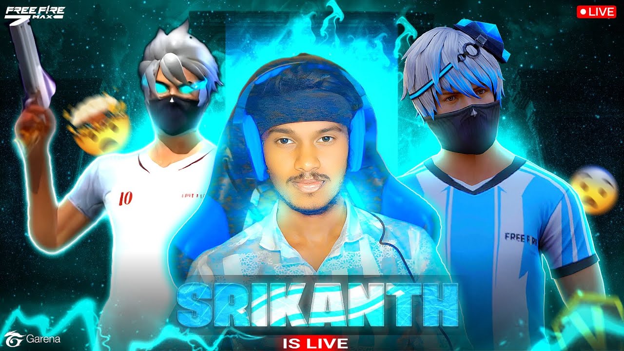 FREE FIRE LIVE TELUGU FACE CAM LIVE || MR SRIKANTH FF IS LIVE 🎯 ROAD TO 30K SUBS #freefirelive