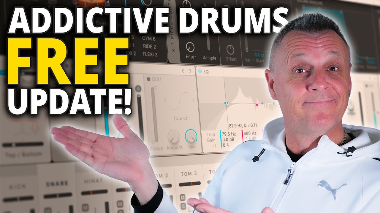 Addictive Drums 2.5 — потрясающее БЕСПЛАТНОЕ обновление!