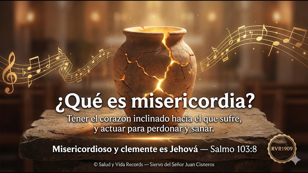 Qué es misericordia  , Misericordioso y clemente es Jehová — Salmo 103 8 RVR1909