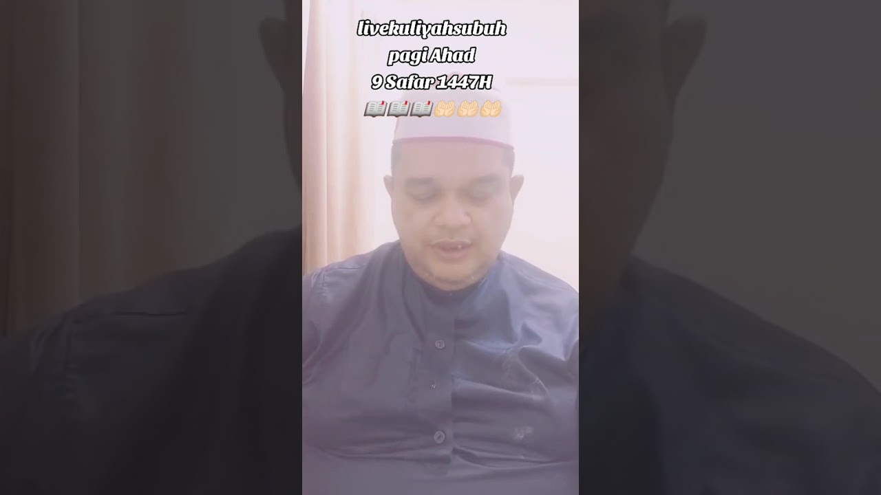 LIVE KULIYAH SUBUH 09021447H 03082025