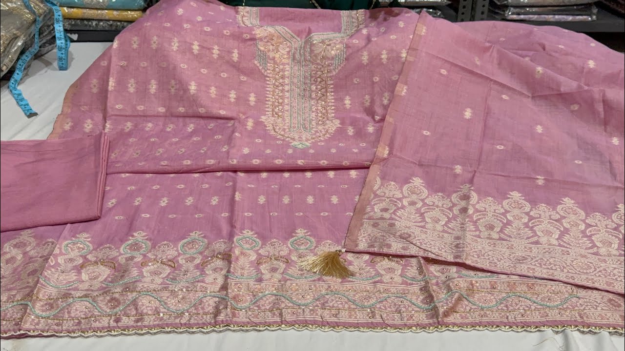 होलसेल रेट में जामदानी सूट 🎁जाम कॉटन डिज़ाइनर दुपट्टे new collection @himanshuclothhouse #sale #new