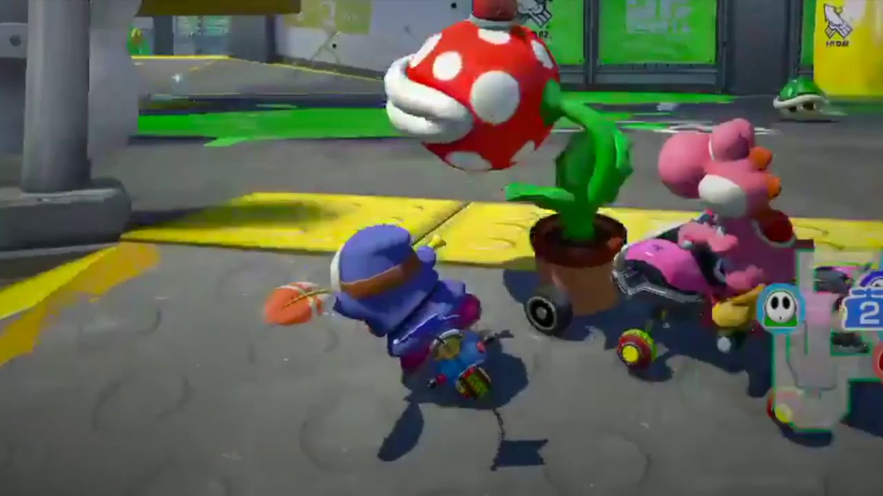 Glitches/Lucky Escapes in MK8D Battle Mode
