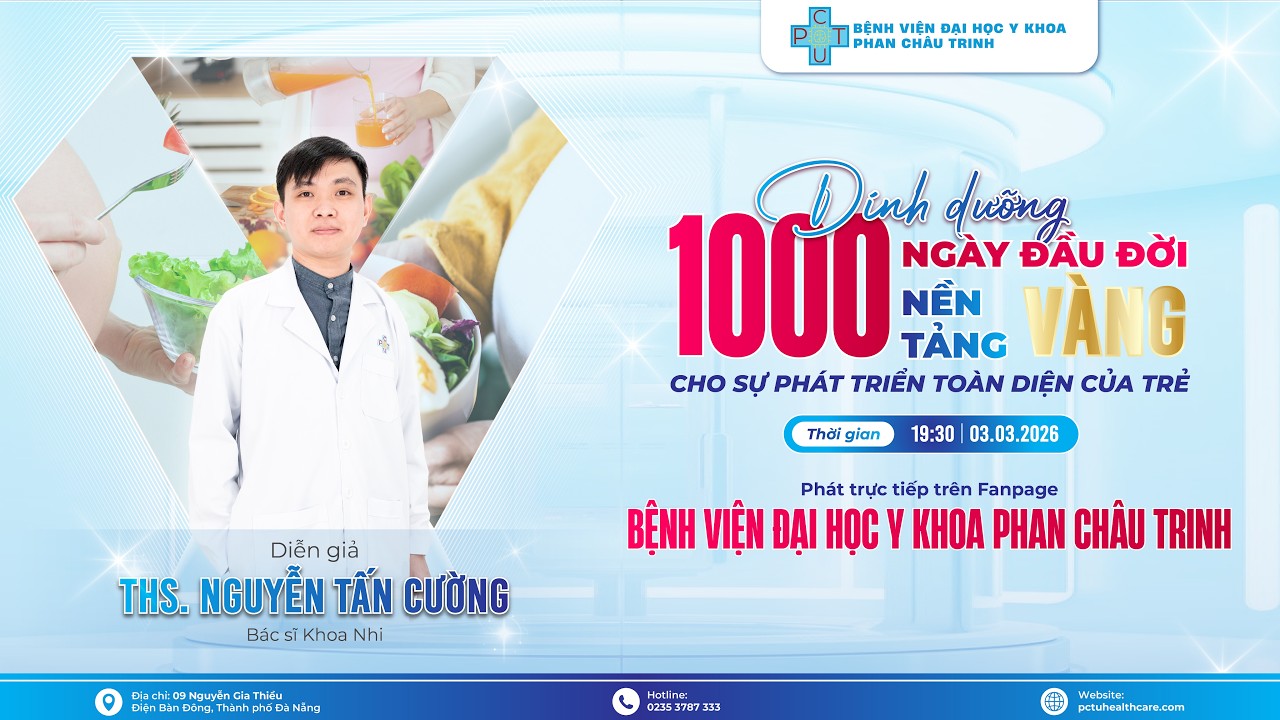 TALKSHOW: DINH DƯỠNG 1.000 NGÀY ĐẦU ĐỜI – NỀN TẢNG VÀNG CHO SỰ PHÁT TRIỂN TOÀN DIỆN CỦA TRẺ